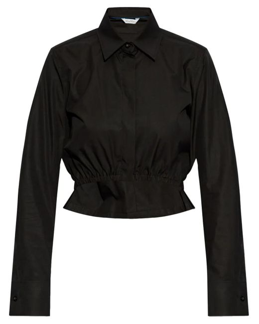 Max Mara コットン シャツ Black