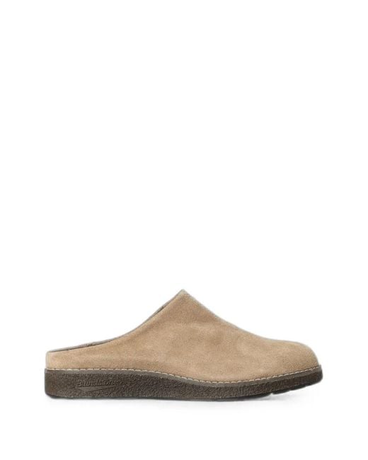 Blundstone White Sandales En Daim À Design À Enfiler for men