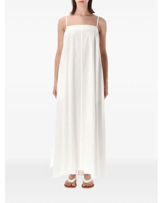 Studio Nicholson White Achille Maxi Dress