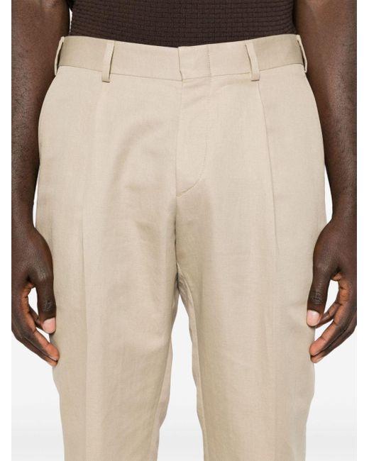 Pantalon de costume à pinces Brioni pour homme en coloris Natural
