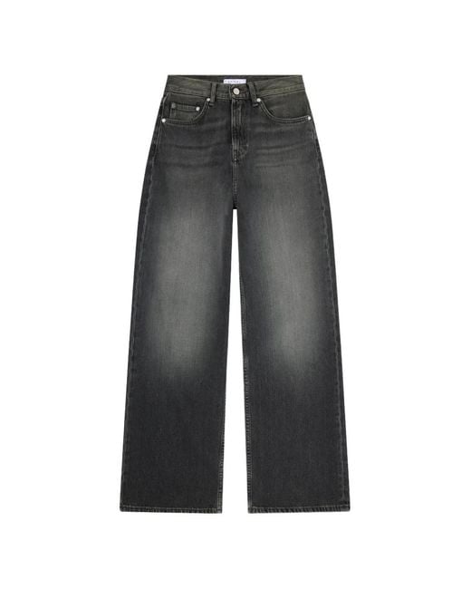 Edwin Gray W' Olivia Washed-Effect Jeans