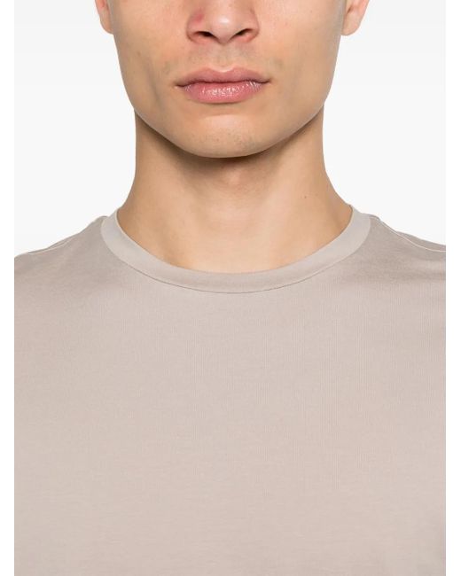 Herno Pink Cotton T-Shirt for men