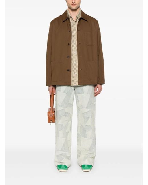 A.P.C. Brown Cotton Jacket for men