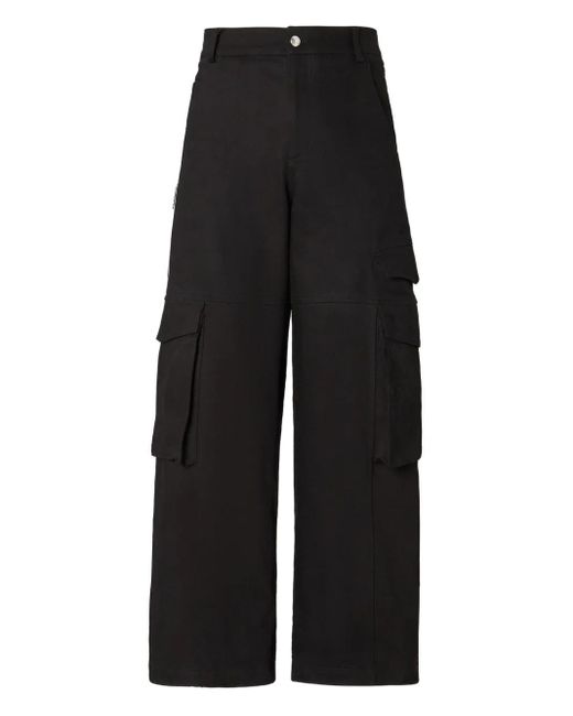 Gcds Black Ultracargo Trousers