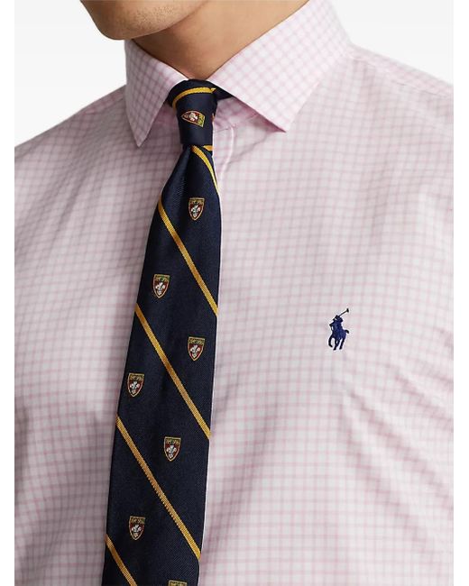 Polo Ralph Lauren Blue Cotton Shirt for men