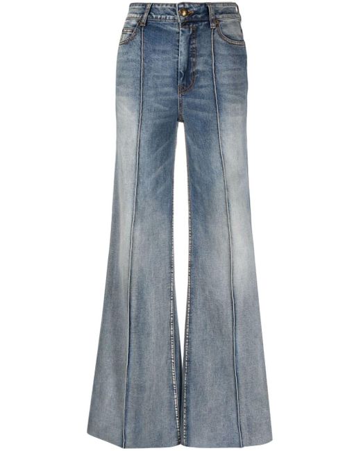 Zimmermann Blue Luminosity Wide-leg Jeans