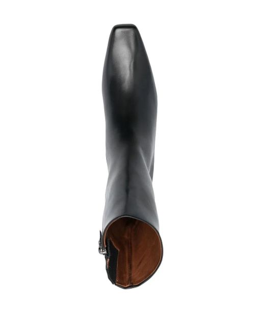 Marsèll Black Square-Toe Boots