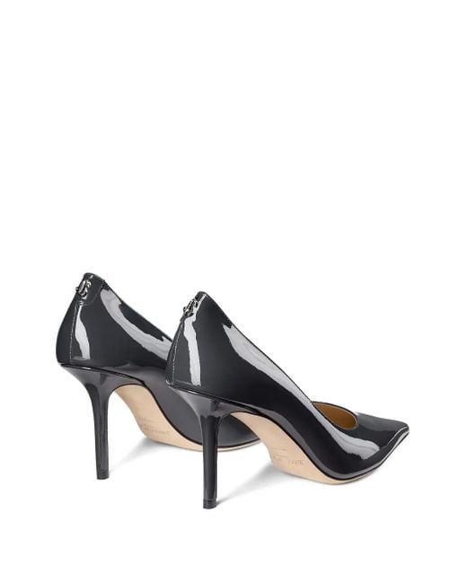 Jimmy Choo Blue Love 85 Pointed-Toe Pumps