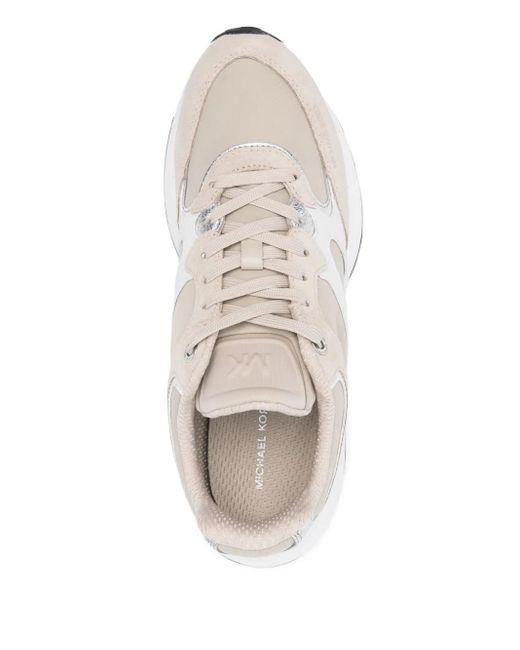 MICHAEL Michael Kors White Riley Trainer