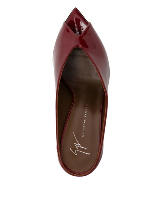 Giuseppe Zanotti Red 80mm Peep-toe Pumps