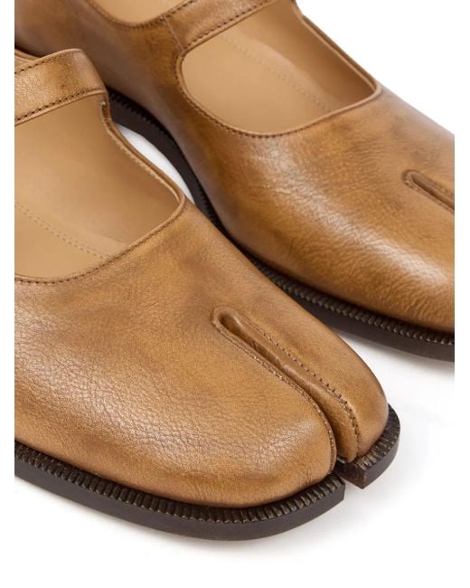 Maison Margiela Tabi メリージェーン ローファー Brown