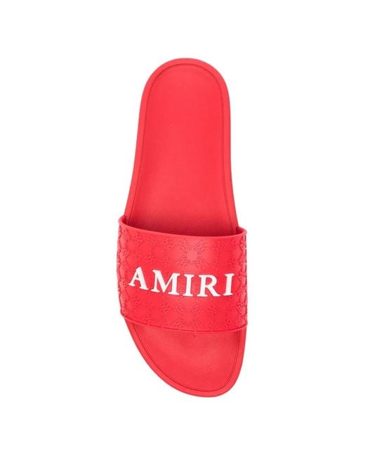 Amiri Pink Ma Quad Pool Slide for men