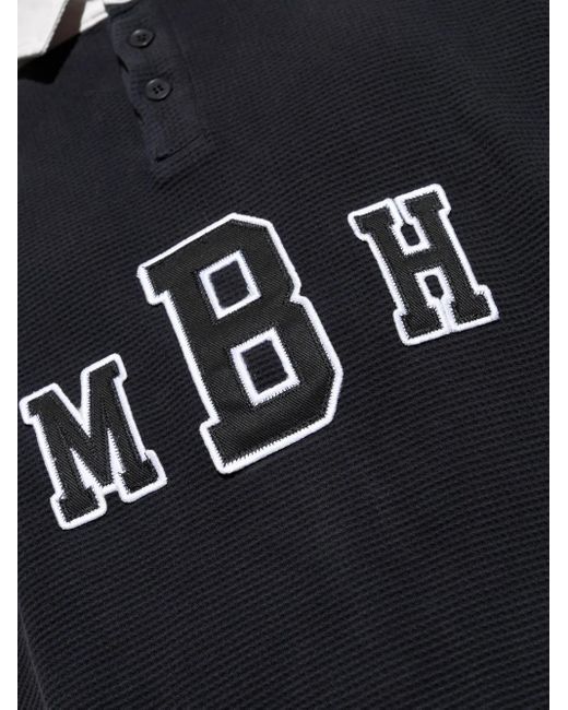 M I S B H V Black T-Shirts And Polos for men