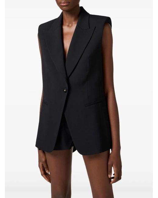 Elisabetta Franchi ノースリーブ ジャケット Black