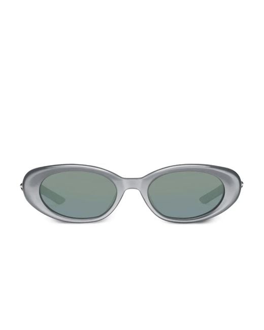 Gentle Monster Gray Loco G13 Star-Detail Sunglasses