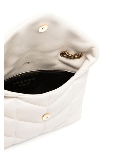 Saint Laurent Natural Paris Loulou Puffer Toy Mini