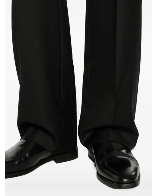 KENZO Wollen Broek in het Black voor heren