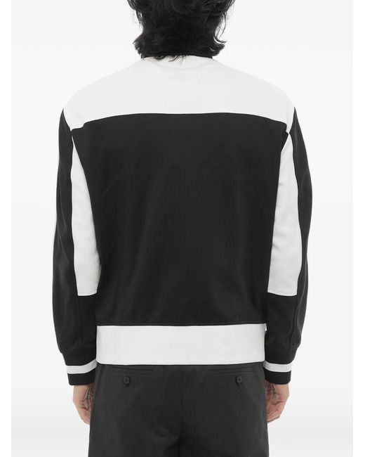 Neil Barrett Black Zip-Up Sweatshirt for men