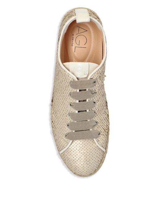 Sneakers Neive di Agl Attilio Giusti Leombruni in Metallic