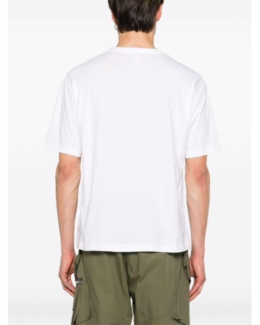 Visvim White Crew-neck Jersey T-shirt Set - Men's - Nylon/cotton for men
