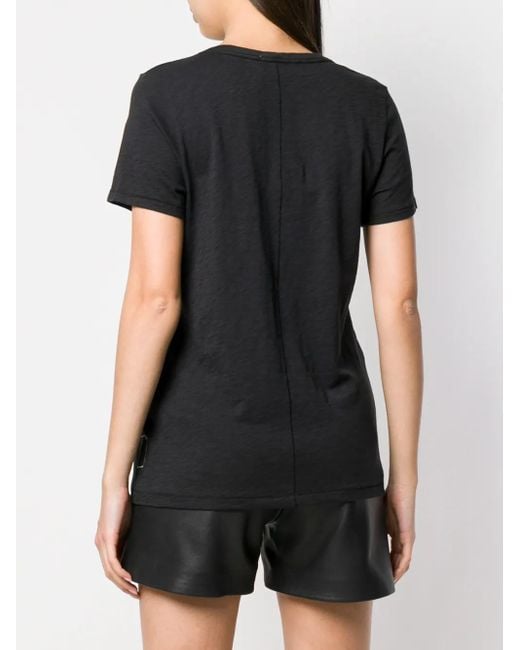 Rag & Bone Black V-Neck T-Shirt