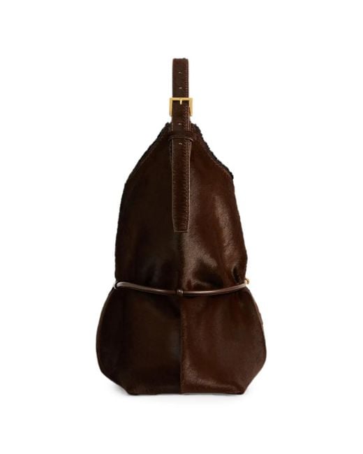 Balmain Brown Sphynx Medium Bag