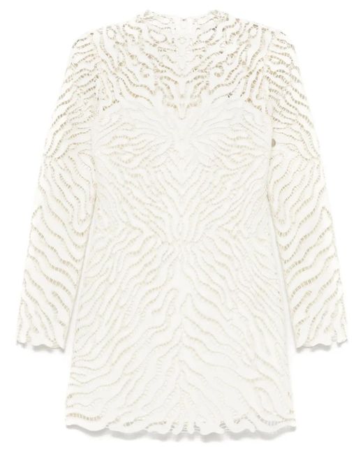 Jonathan Simkhai White Charis Mini Dress