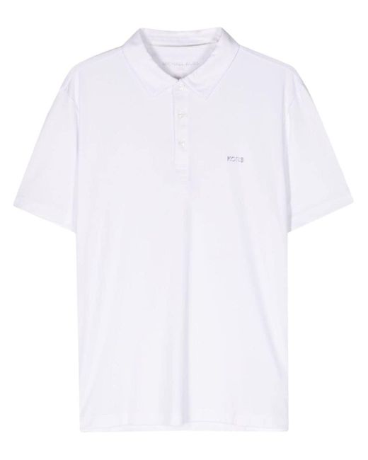 Michael Kors Poloshirt Met Logo in het White voor heren
