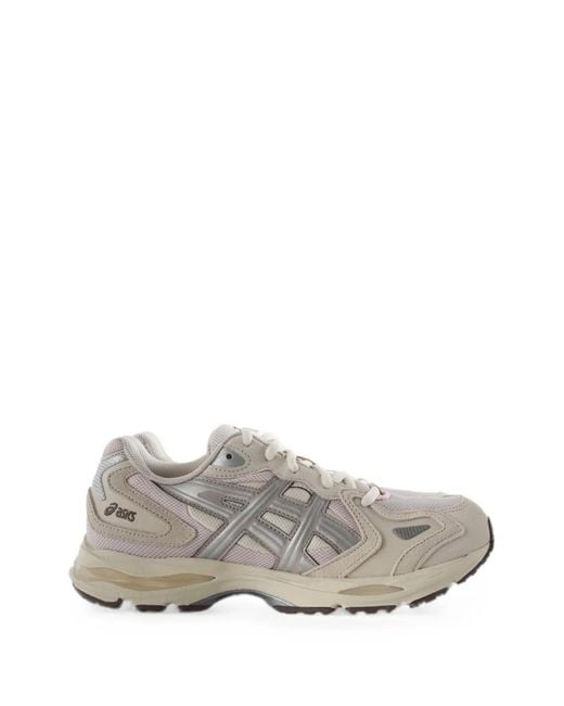 Asics White Panelled Mesh Sneakers