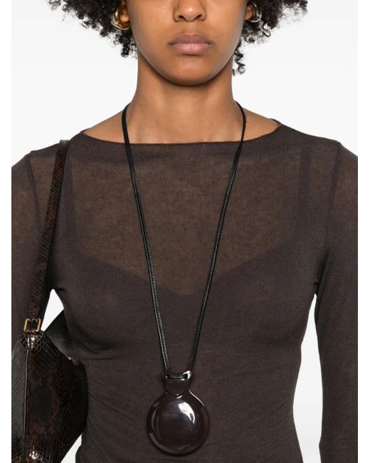 Daniele Fiesoli ボートネック Tシャツ Black