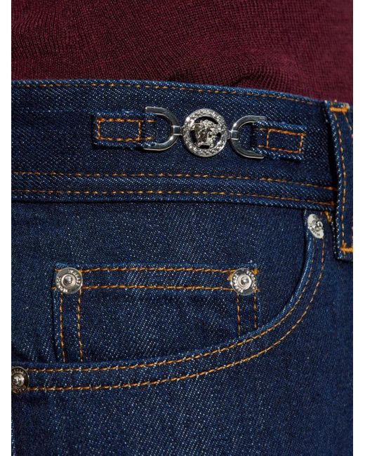 Versace Blue Five-Pockets Jeans