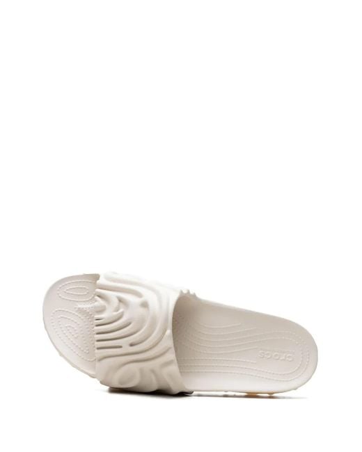 Sandalias Pollex "Parsnip" de x Salehe Bembury CROCSTM de color White