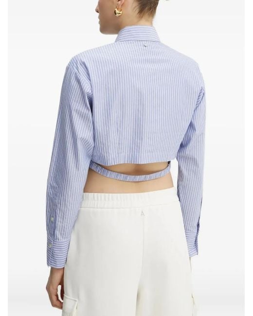 Boss Blue Striped Shirt
