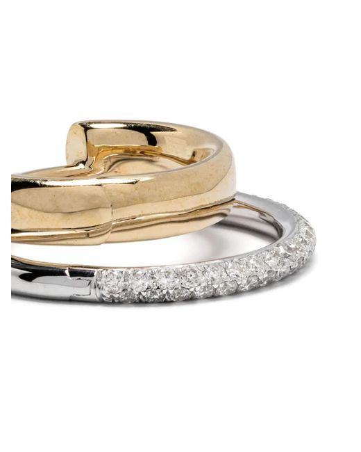 Yvonne Léon Metallic 9Kt And Créoles Hula Hoop