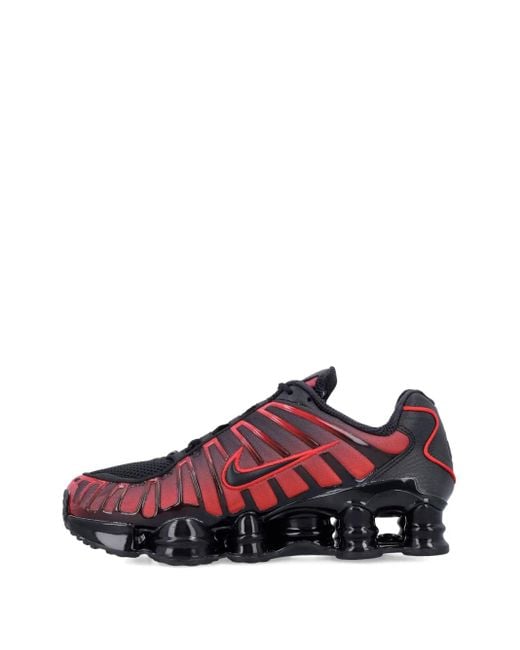 Nike Red Shiox Tl Sneakers