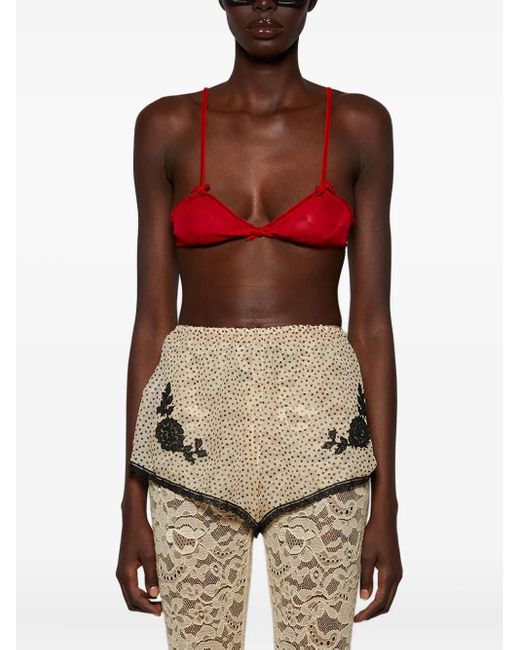 Valentino Garavani Red Paris Bra