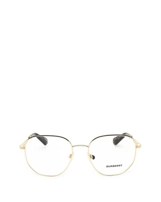 Burberry Natural Round-Frame Glasses
