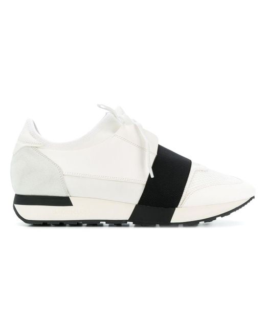 Zapatillas Race Runner Balenciaga de color White