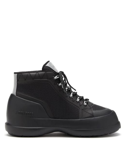 Moon Boot Black Luna Trek Boots for men