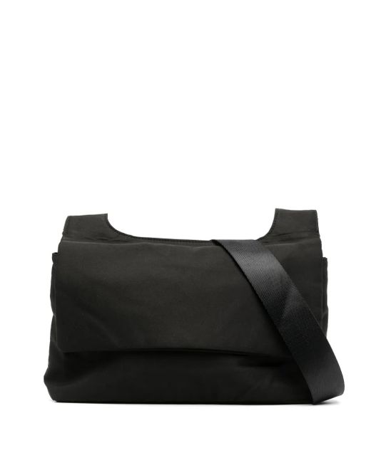 Borsa Messenger Con Fibbia di Arc in Black da Uomo