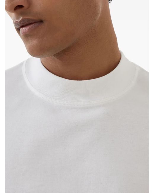 Brunello Cucinelli Klassisches T-Shirt in White für Herren