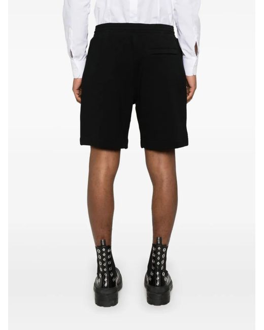Givenchy Black Unicorns-Embroidered Shorts for men