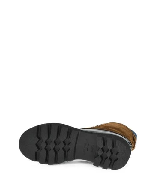 DSquared² Brown Urban Hiking Ankle Boots for men