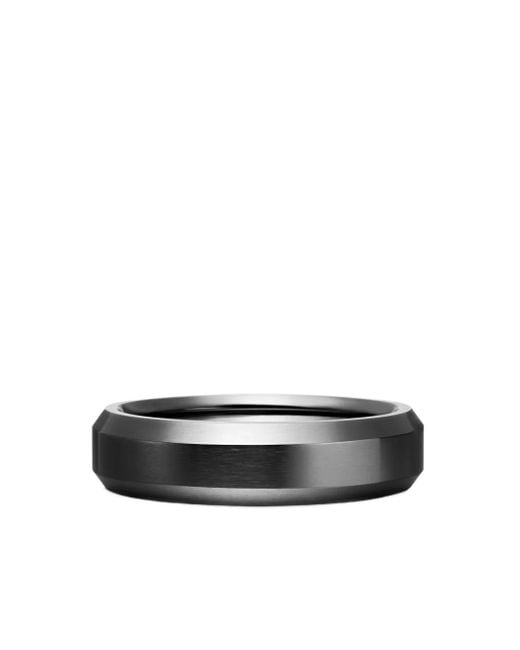David Yurman Beveled Bandring 6Mm in Black für Herren