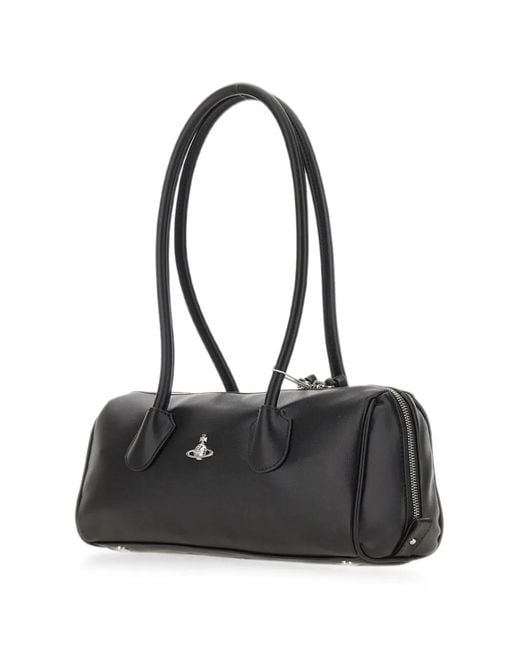 Vivienne Westwood Black Polly Bowling Bag