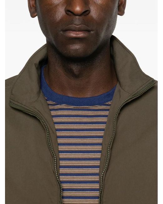 Aspesi Brown Kong Zip Jacket for men