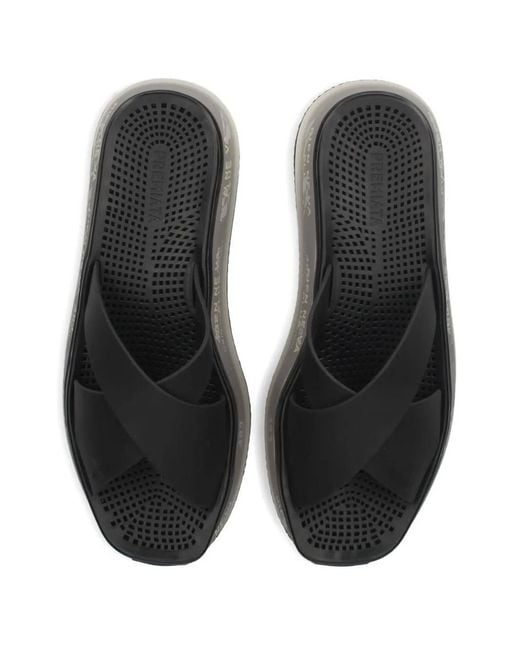 Premiata Black Moura 7457 Slides
