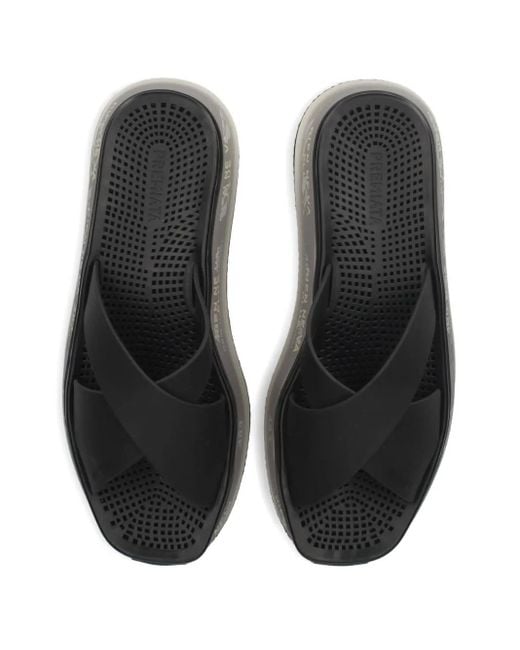 Premiata Black Moura Slides