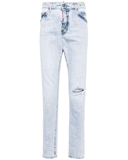DSquared² Blue Cool Guy Skinny Jeans for men