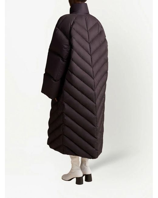 Khaite Brown Long Down Jacket